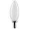Satco 5.5 Watt B11 LED Lamp, Frost, Candelabra Base, 90 CRI, 2700K, 120 Volts S21278 - alternate 1